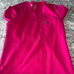 Pink, worn once figs XS